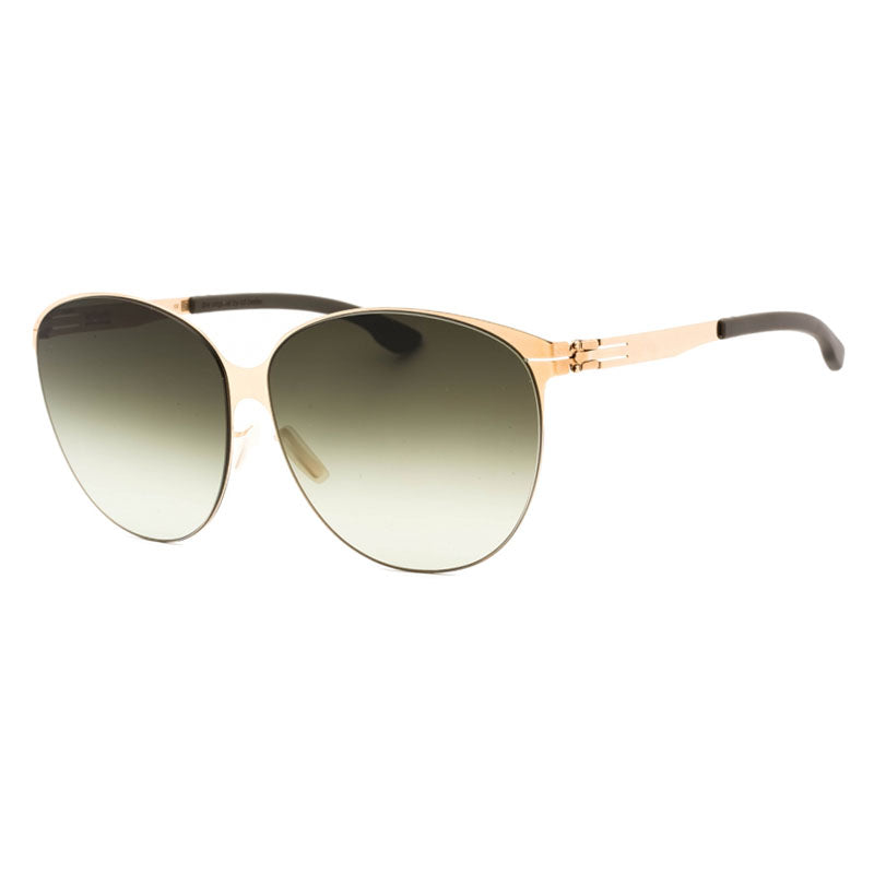 Ic! Berlin SWINGM1397032 Round Full Rim Sunglasses — Rose gold by ic! berlin