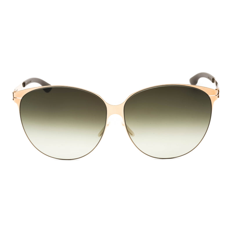 Ic! Berlin SWINGM1397032 Round Full Rim Sunglasses — Rose gold, view 2