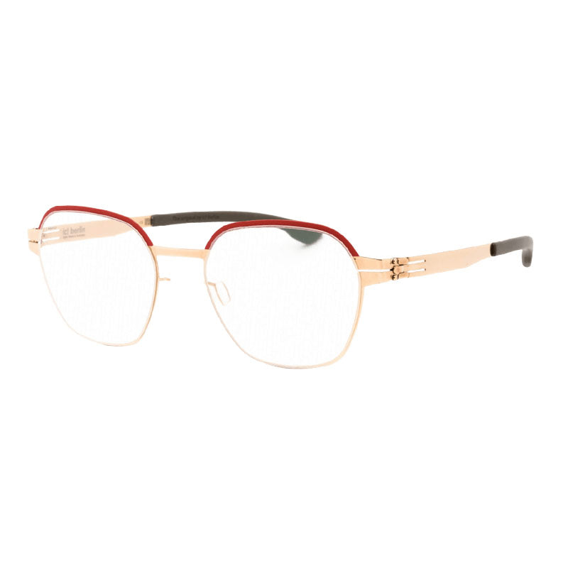 Ic! Berlin THEDAM16100810 Metal Frame Eyeglasses — Gold by ic! berlin