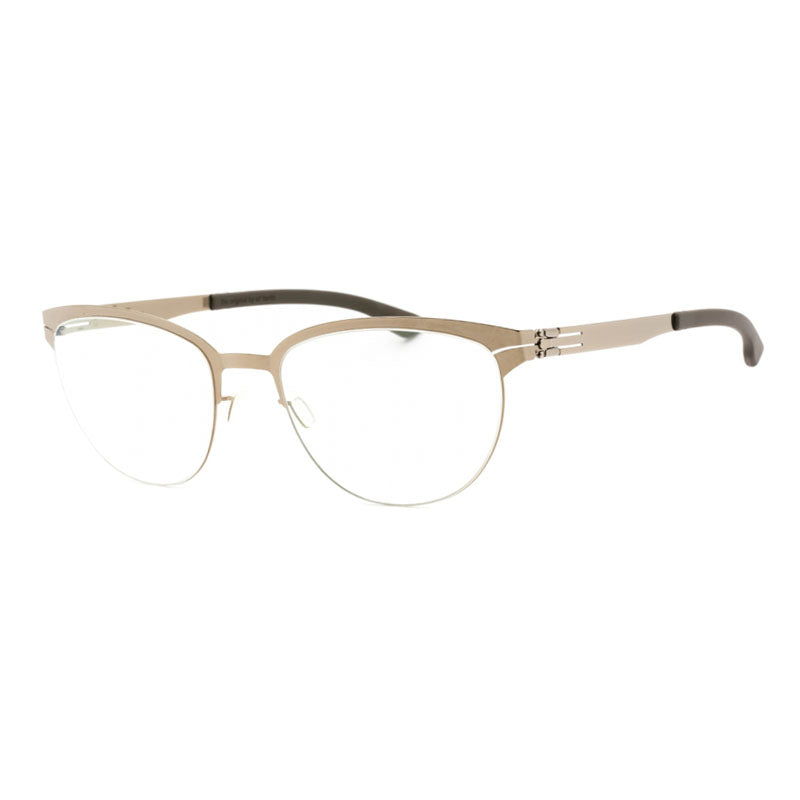 Ic! Berlin THEINGENUEM1417073 Oval Full Rim Metal Eyeglasses — Bronze by ic! berlin