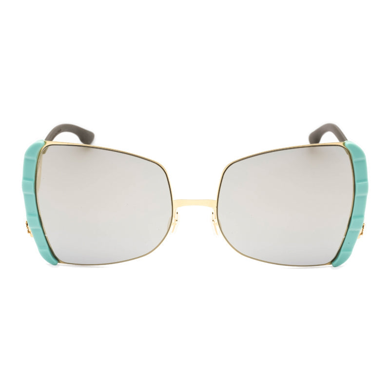 Ic! Berlin VIPD0072H248 Butterfly Full Rim Sunglasses — Gold by ic! berlin