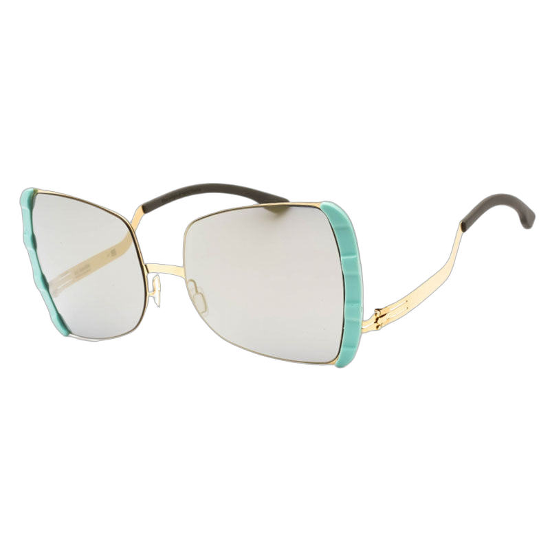 Ic! Berlin VIPD0072H248 Butterfly Full Rim Sunglasses — Gold, view 2