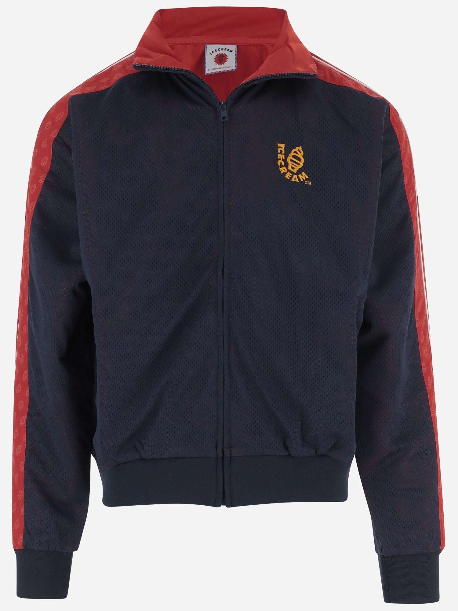 Icecream Color-Block Technical Jacket — Navy, view 2