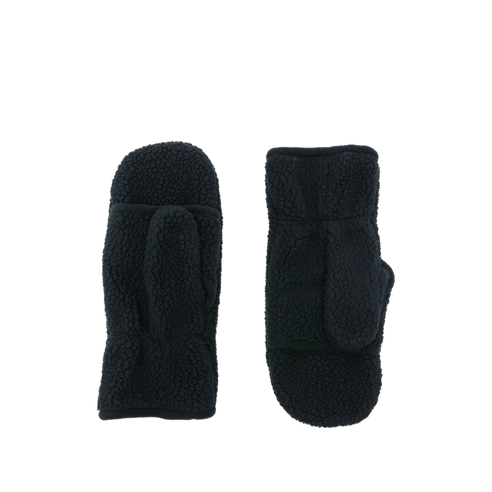 Ienki Ienki Sherpa Mittens — Black, view 2