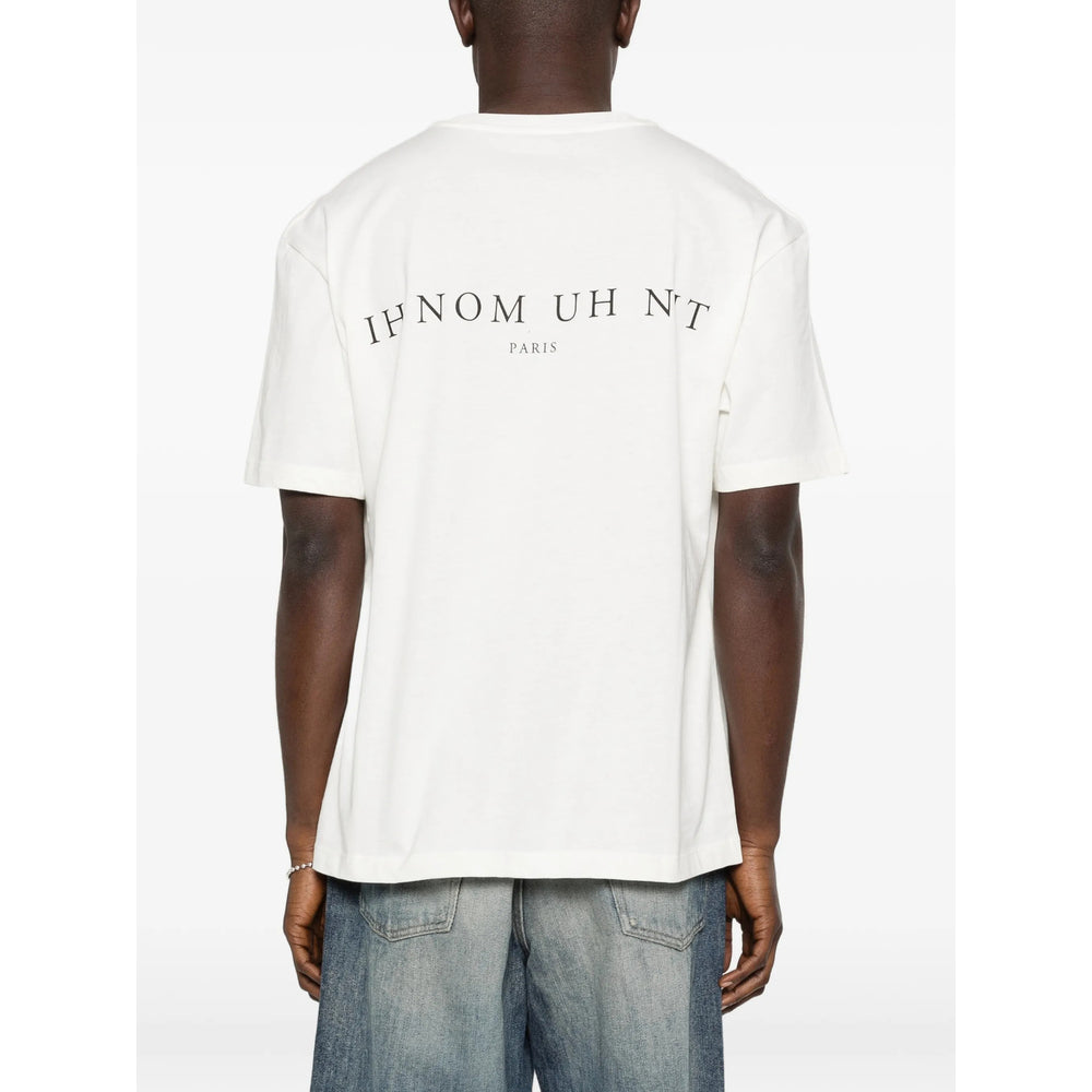 Ih Nom Uh Nit Graphic-Print Cotton T-Shirt — White, view 5