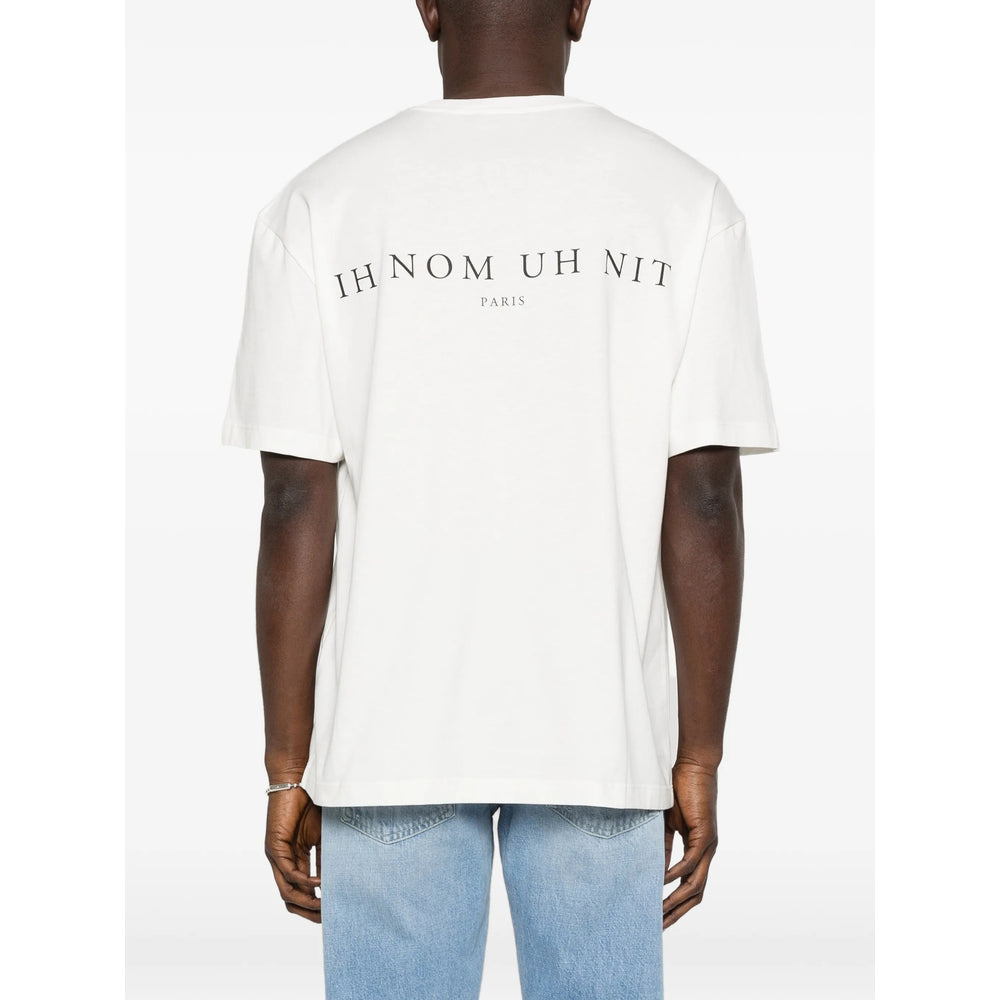 Ih Nom Uh Nit Graphic-Print Cotton T-Shirt — White, view 3