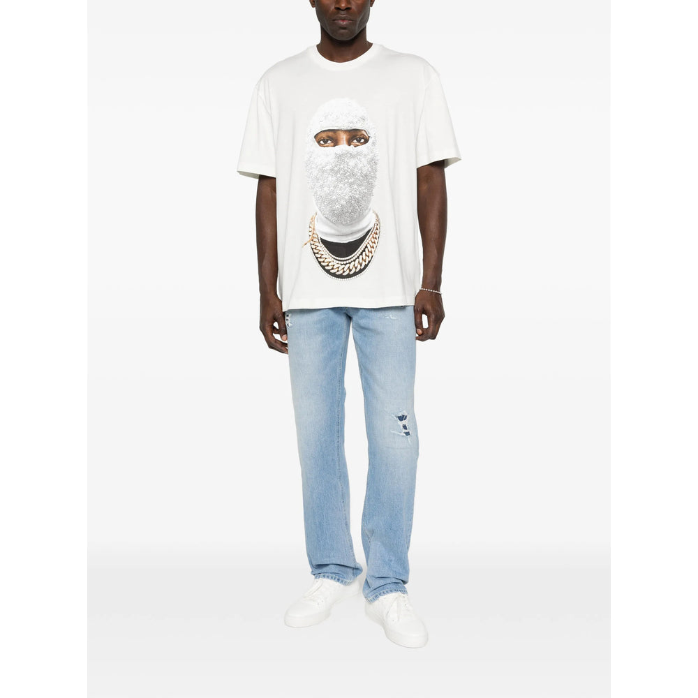 Ih Nom Uh Nit Graphic-Print Cotton T-Shirt — White, view 5
