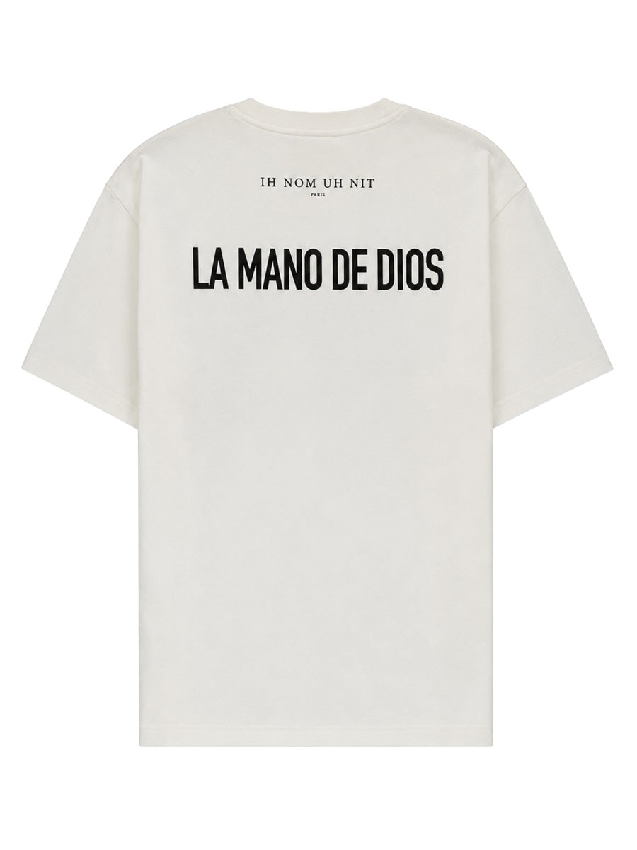 Ih Nom Uh Nit Cotton T-Shirt — White, view 2