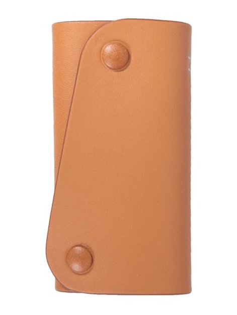 Il Bisonte Leather Key Case — Beige by Il Bisonte