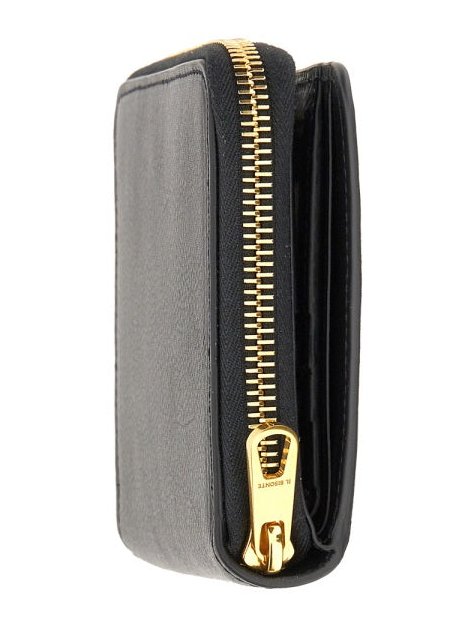Il Bisonte Leather Wallet — Black, view 4