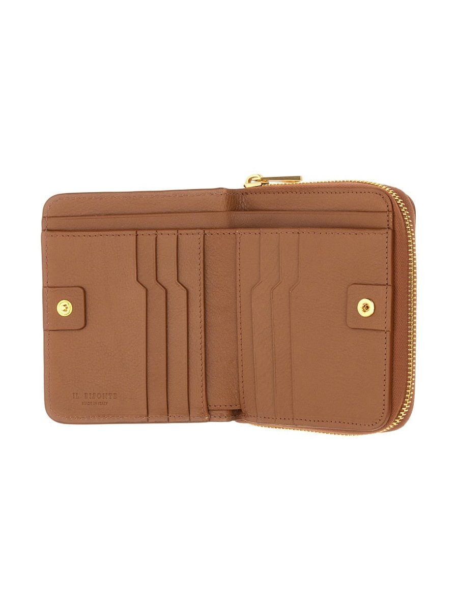 Il Bisonte Leather Wallet — Brown, view 4
