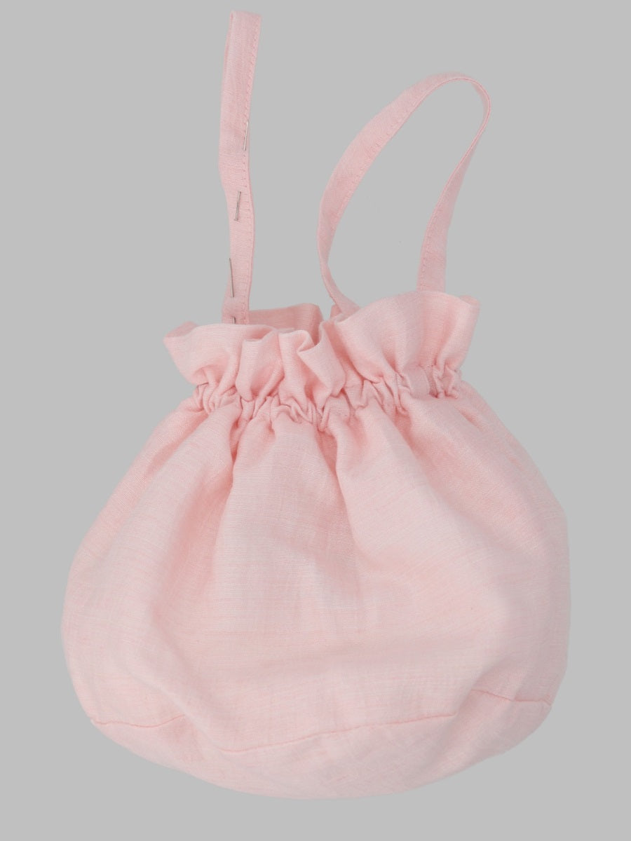 Il Gufo Linen Clutch — Pink by Il Gufo