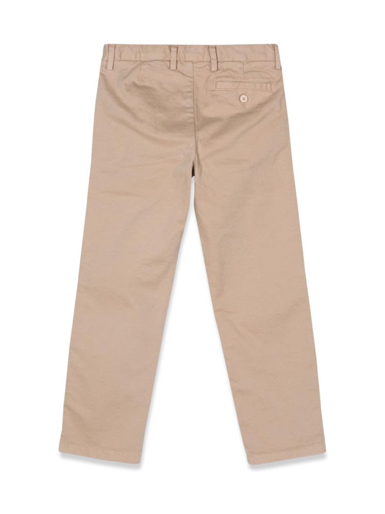Il Gufo Cotton-blend Trousers — Beige, view 6