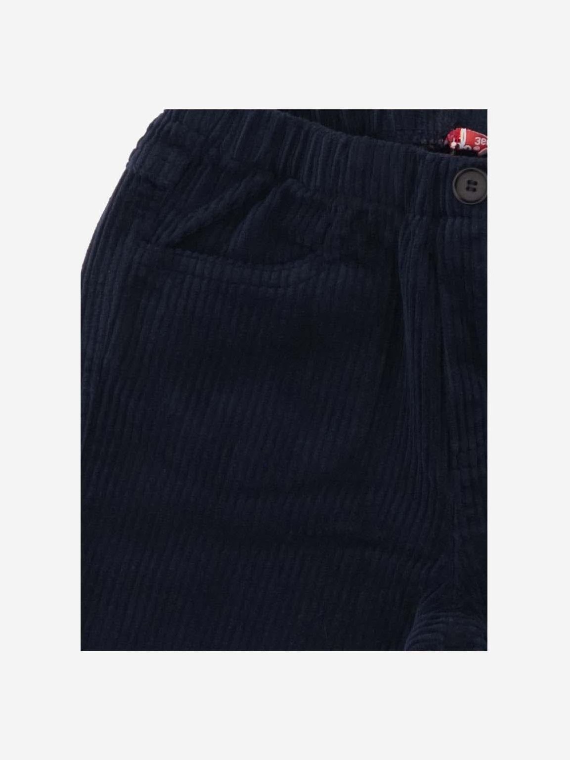 Il Gufo Corduroy Trousers — Navy by Il Gufo