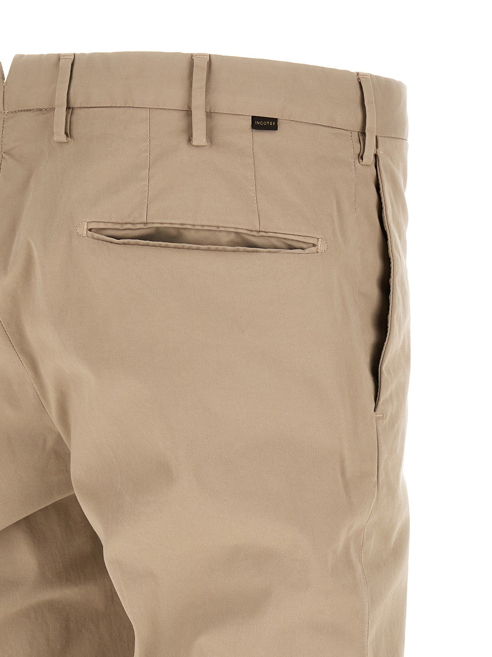 Incotex Trousers — Beige, view 4