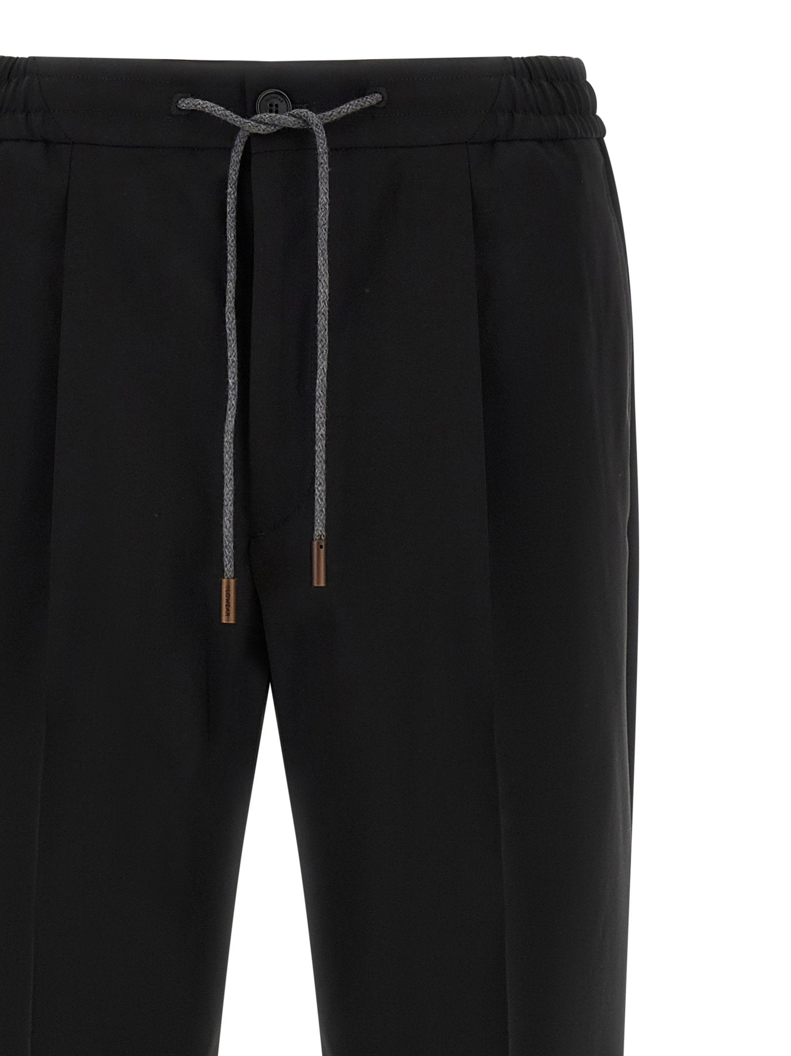 Incotex Modello 78 Trousers — Black, view 3