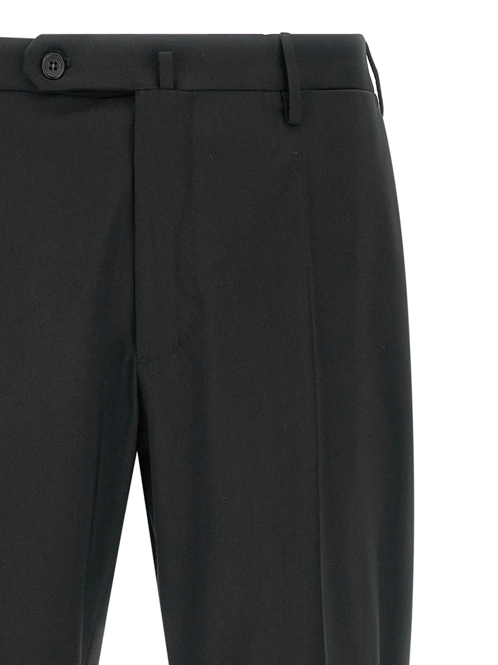 Incotex Modello 35 Trousers — Black, view 3