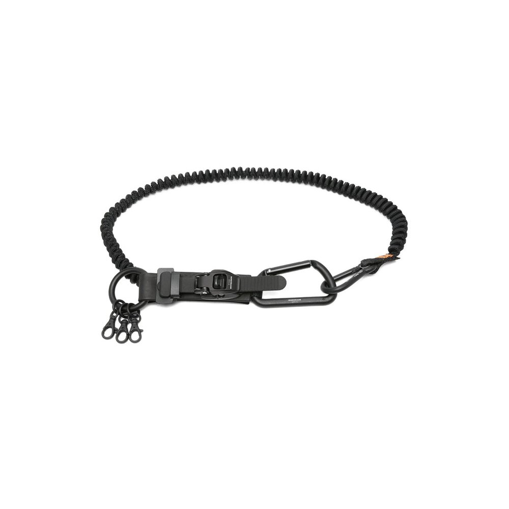 Innerraum Bungee-Cord with Carabiner Clasp Belt — Black by Innerraum