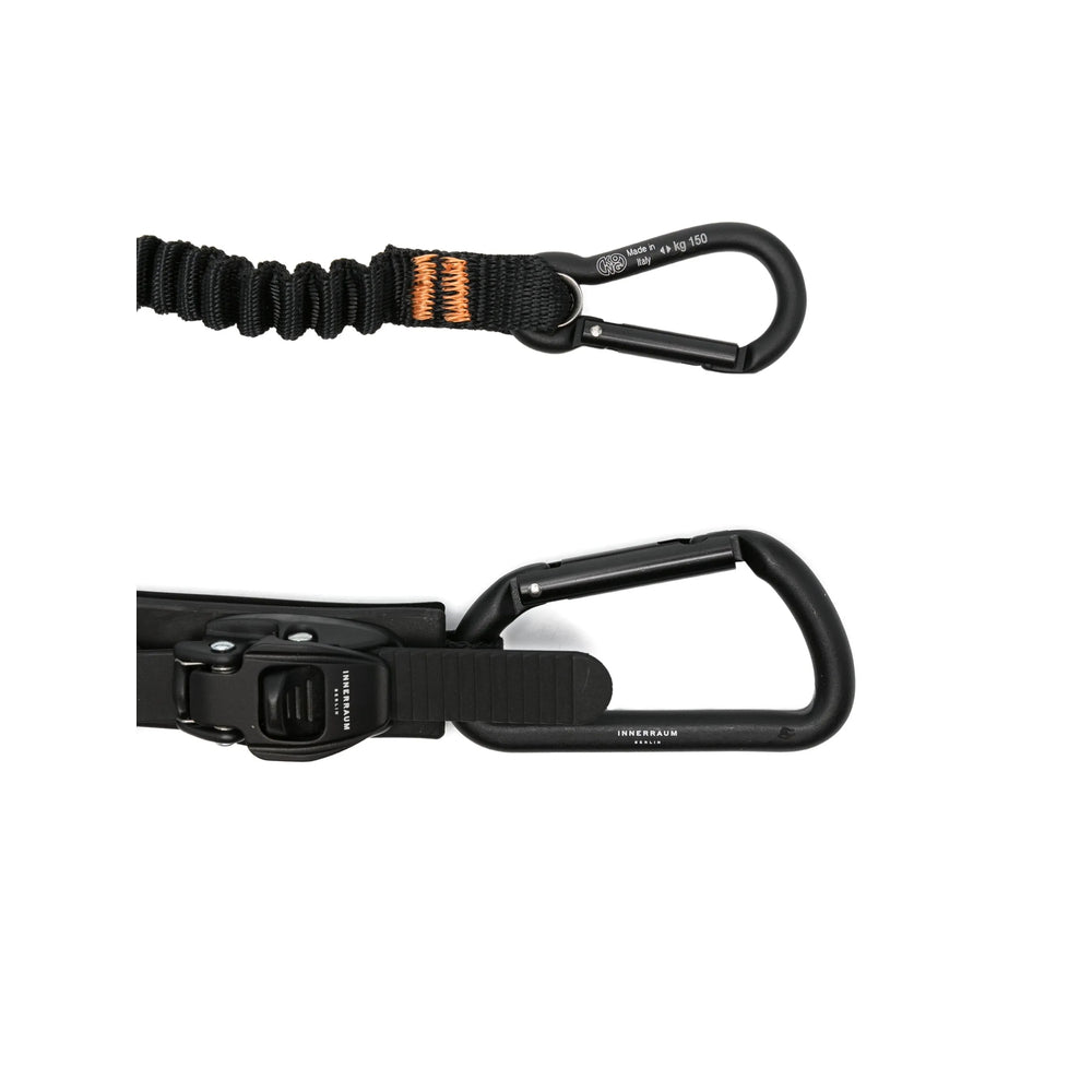 Innerraum Bungee-Cord with Carabiner Clasp Belt — Black, view 2