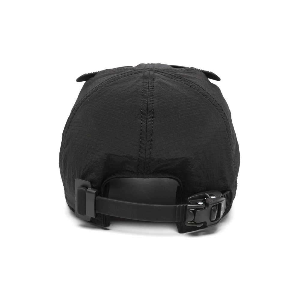 Innerraum I42BKBKSOFT Plastic Panel Baseball Cap — Black, view 3