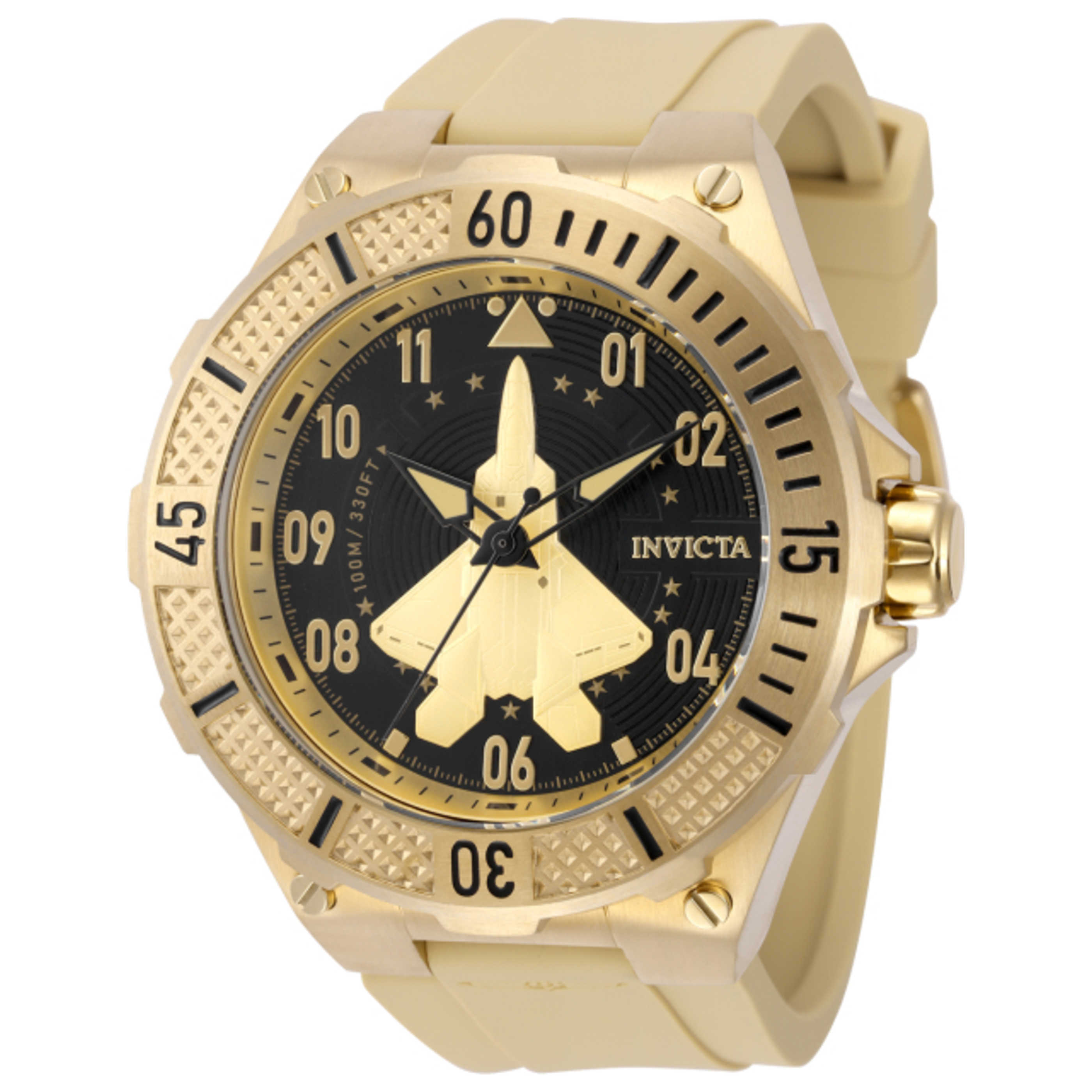 Invicta Aviator Watch — Gold by Invicta