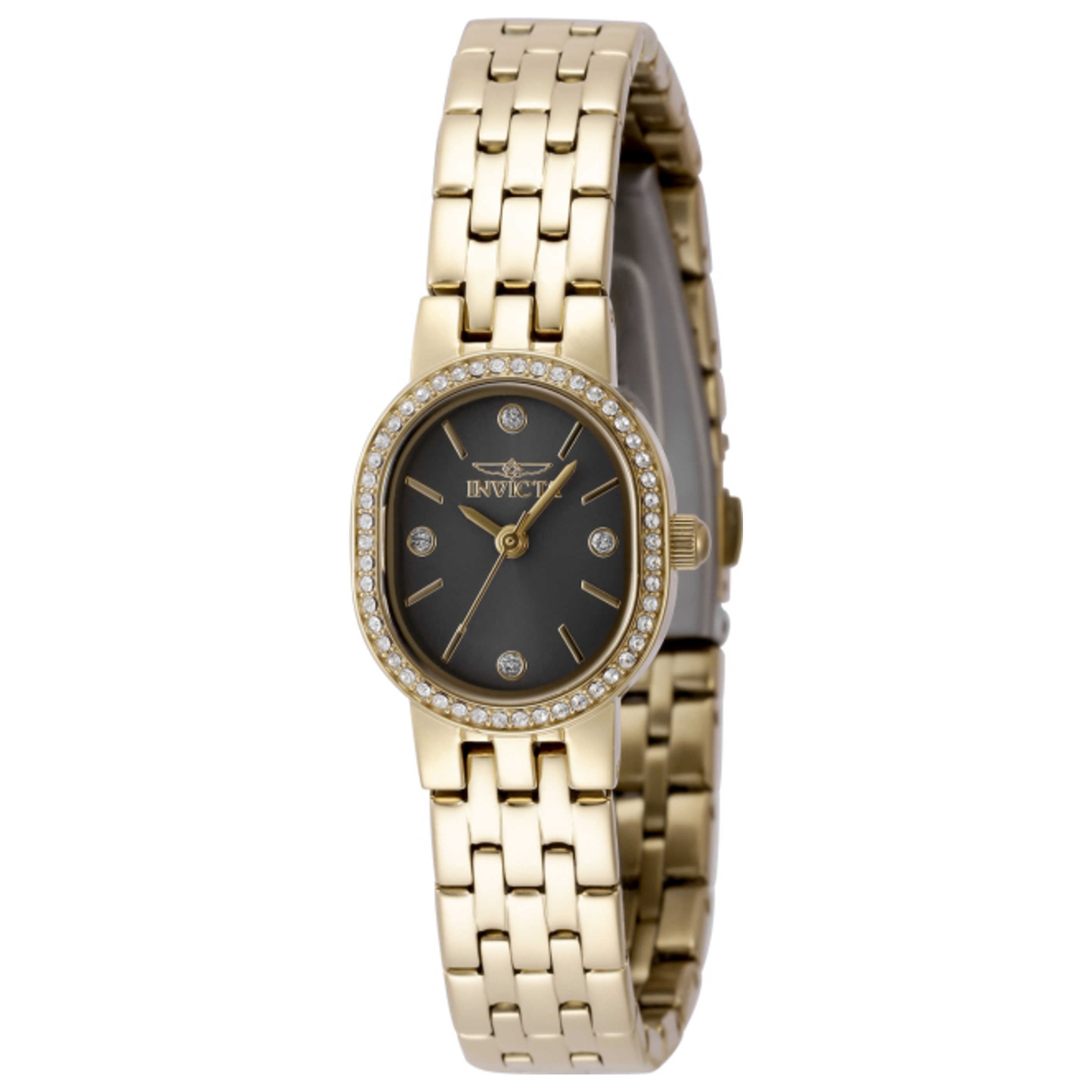 Invicta Diamond Quartz Watch — Gold by Invicta