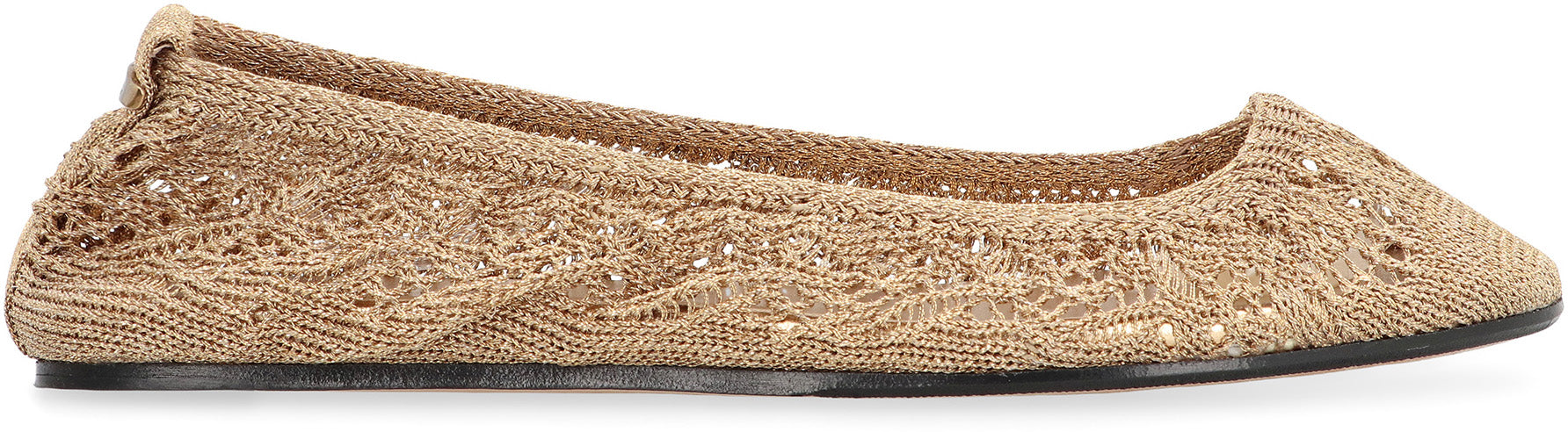 Isabel Marant Belna Ballet Flat — Gold, view 2