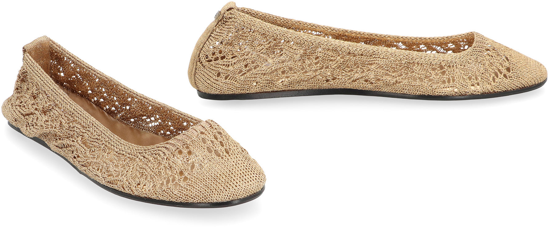 Isabel Marant Belna Ballet Flat — Gold, view 3