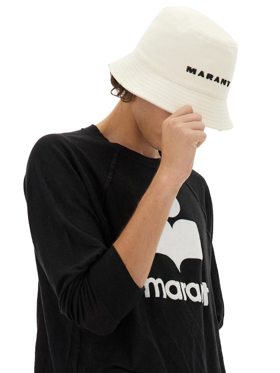 Isabel Marant CU001XHA_A2C04JECBK Bucket Hat — Beige by Isabel Marant