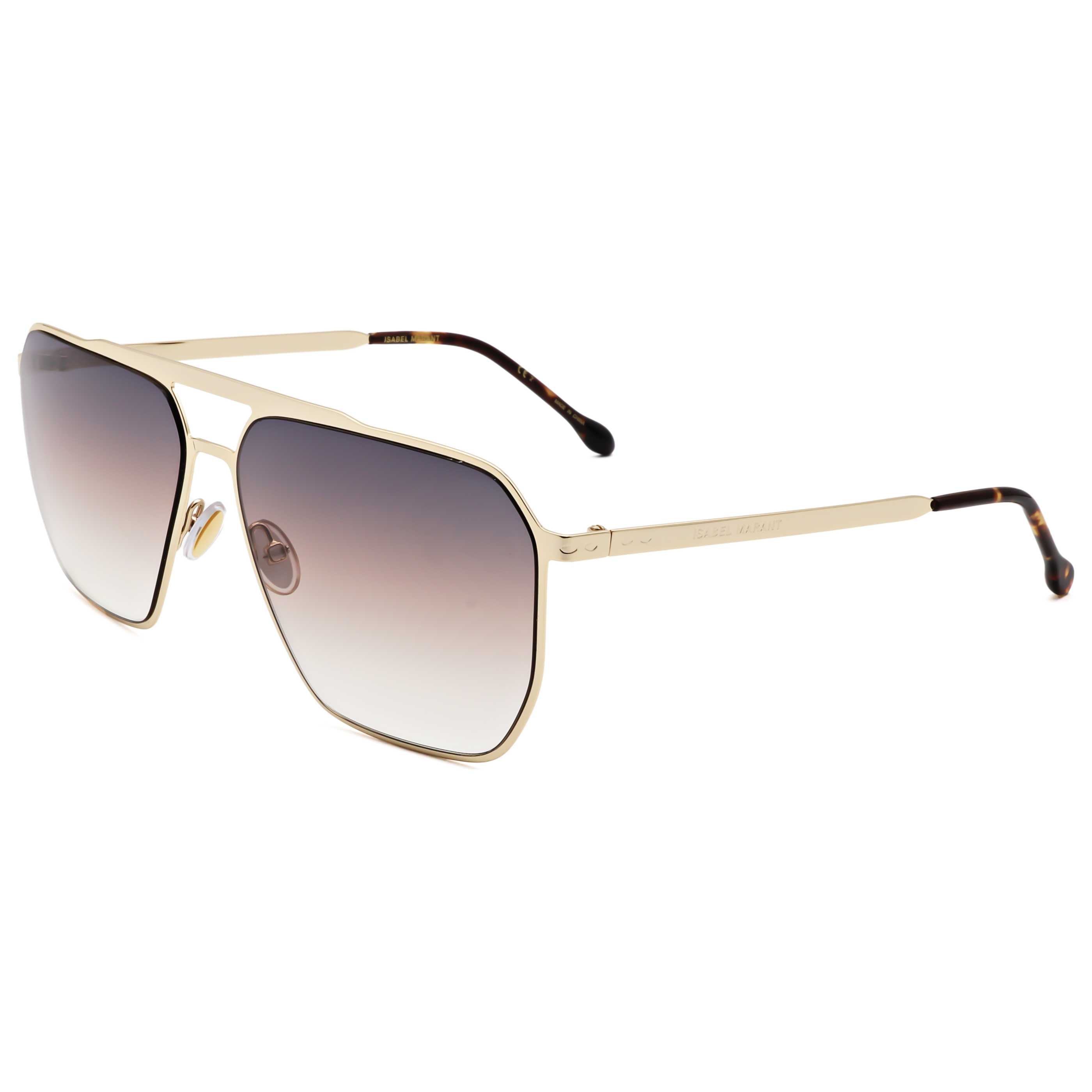 Isabel Marant IM0101S01Q61 Gradient Lens Sunglasses — Gold by Isabel Marant