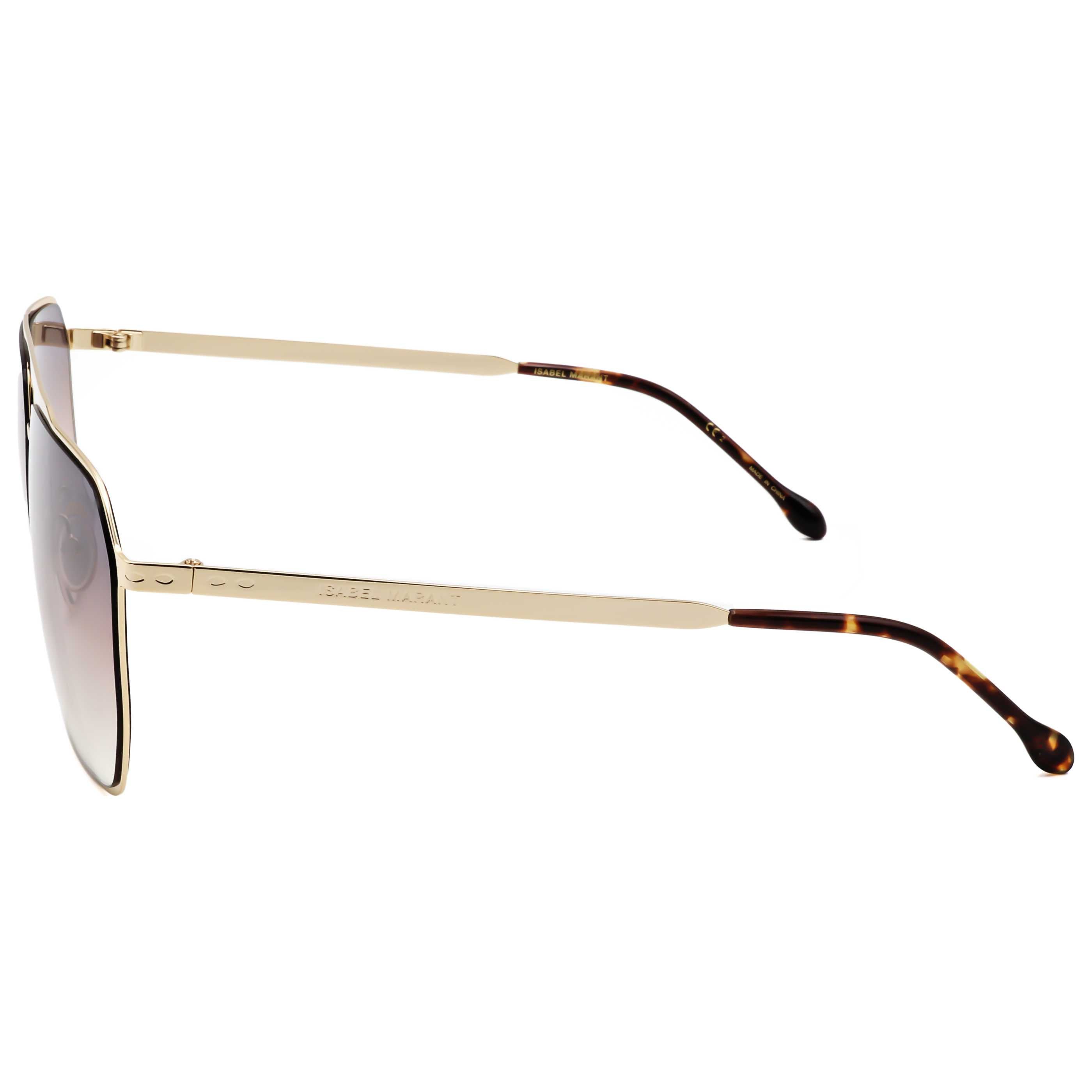 Isabel Marant IM0101S01Q61 Gradient Lens Sunglasses — Gold, view 2