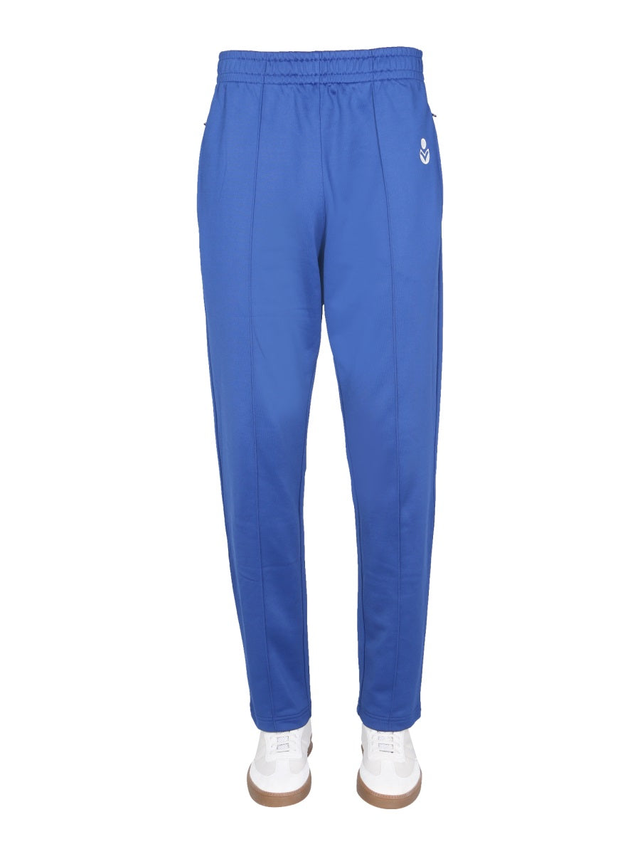 Isabel Marant Polyamide Joggers — Blue, view 2