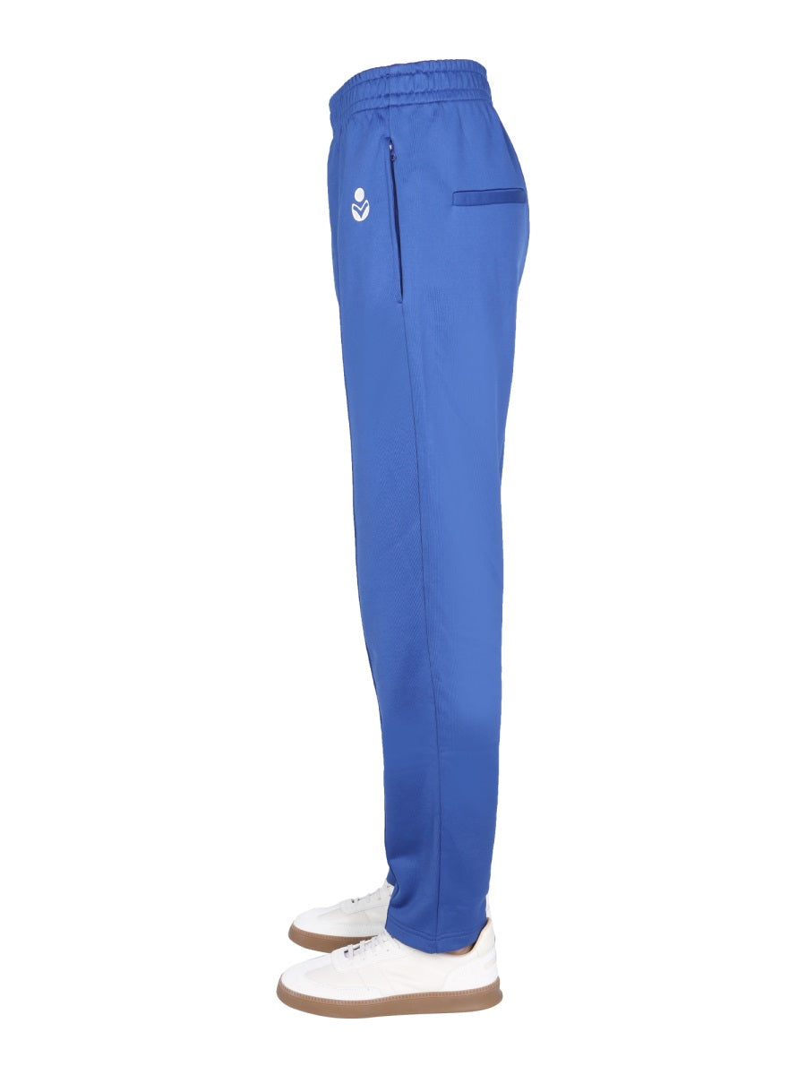 Isabel Marant Polyamide Joggers — Blue, view 3