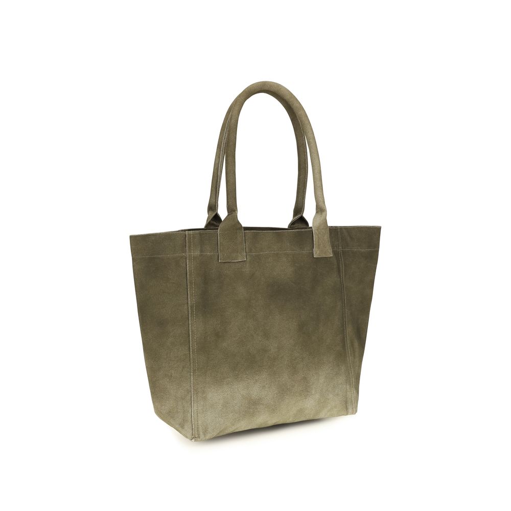 Isabel Marant Yenky Shoulder Bag — Beige, view 3