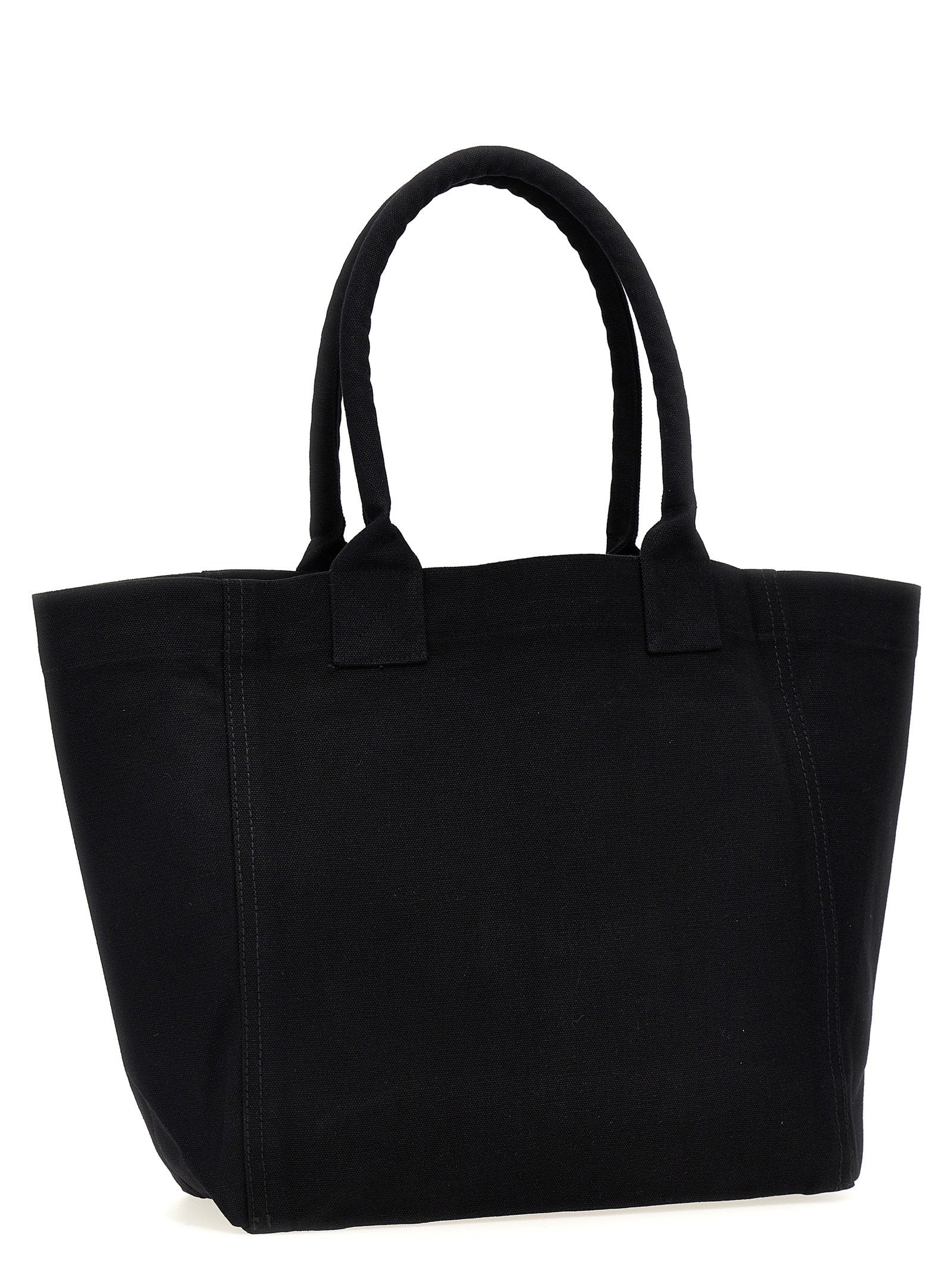 Isabel Marant Canvas Tote Bag — Black, view 2
