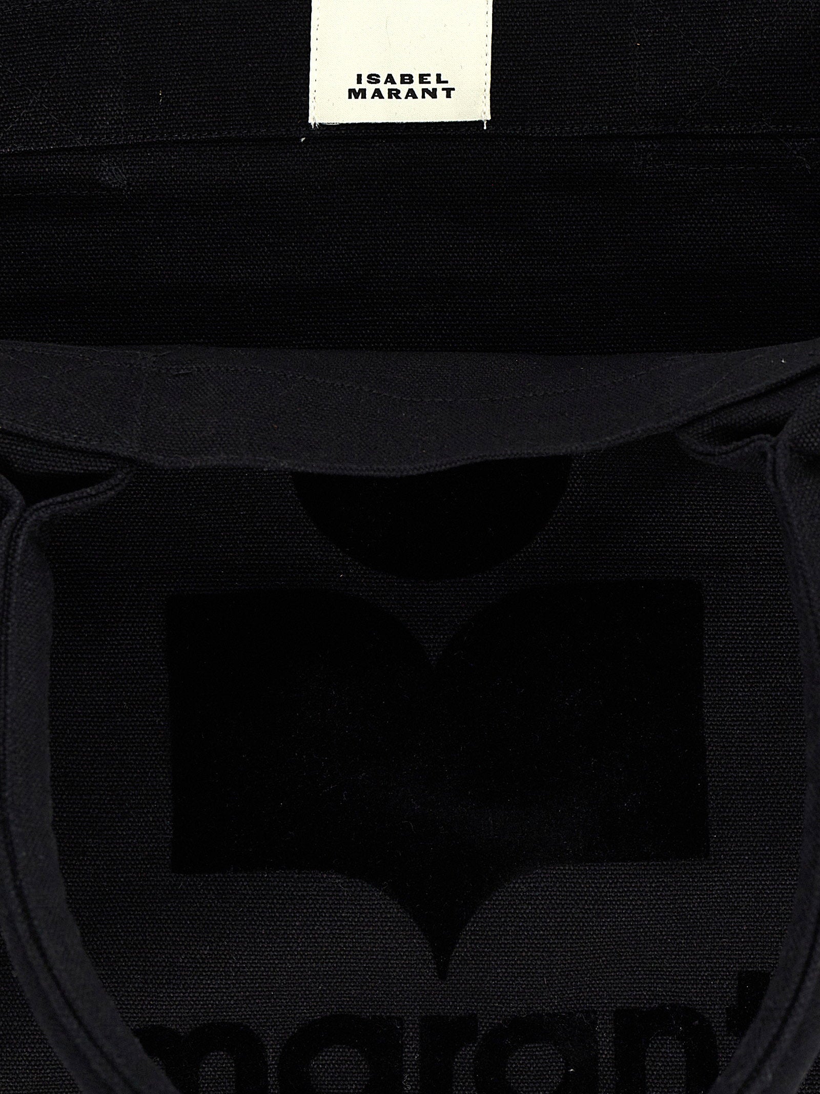 Isabel Marant Canvas Tote Bag — Black, view 4