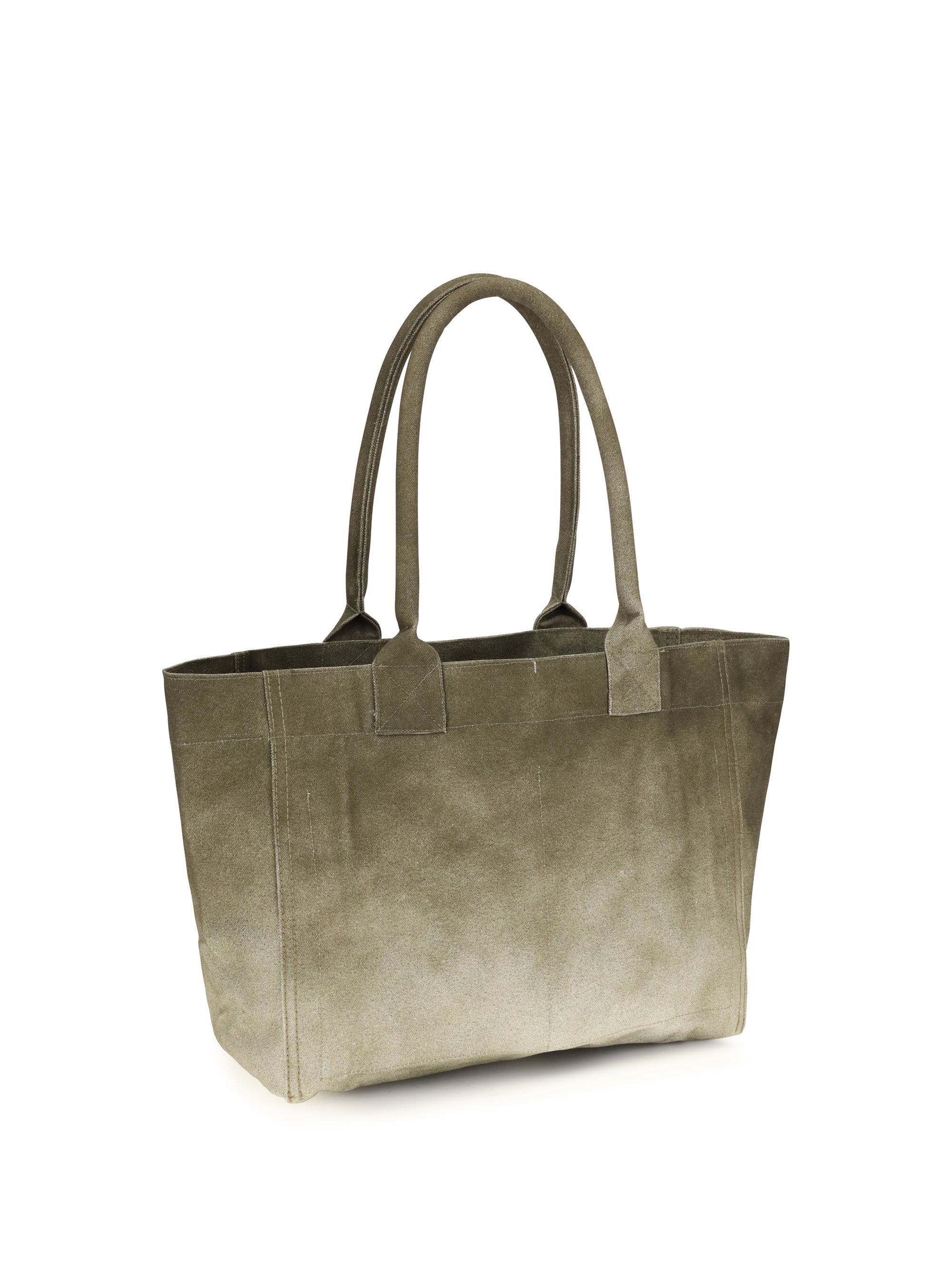 Isabel Marant Yenky Tote Bag — Khaki, view 3