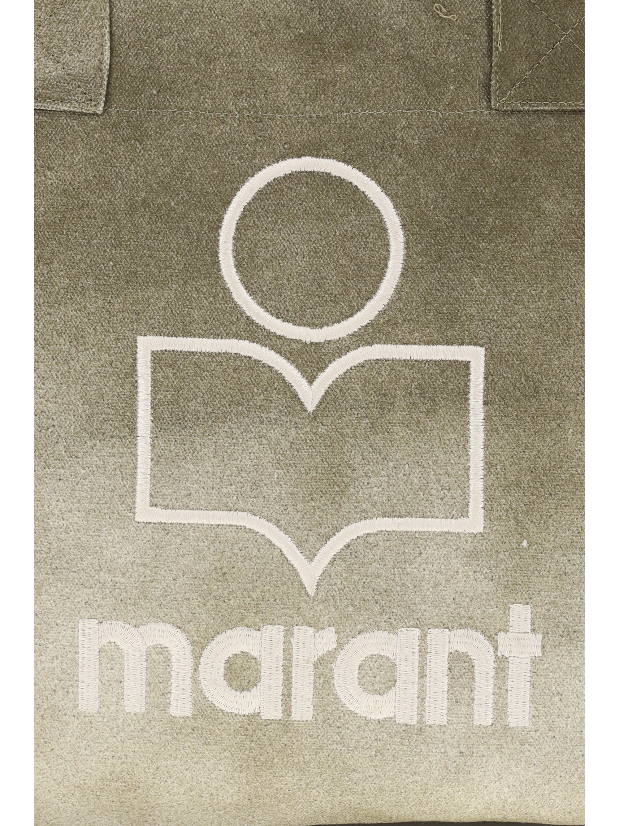 Isabel Marant Yenky Tote Bag — Khaki, view 4