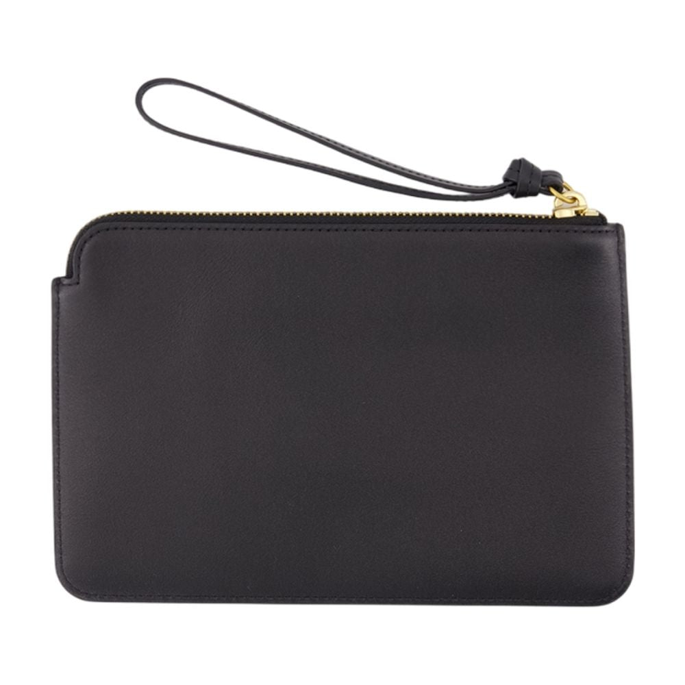 Isabel Marant Studded Leather Wallet — Black, view 2