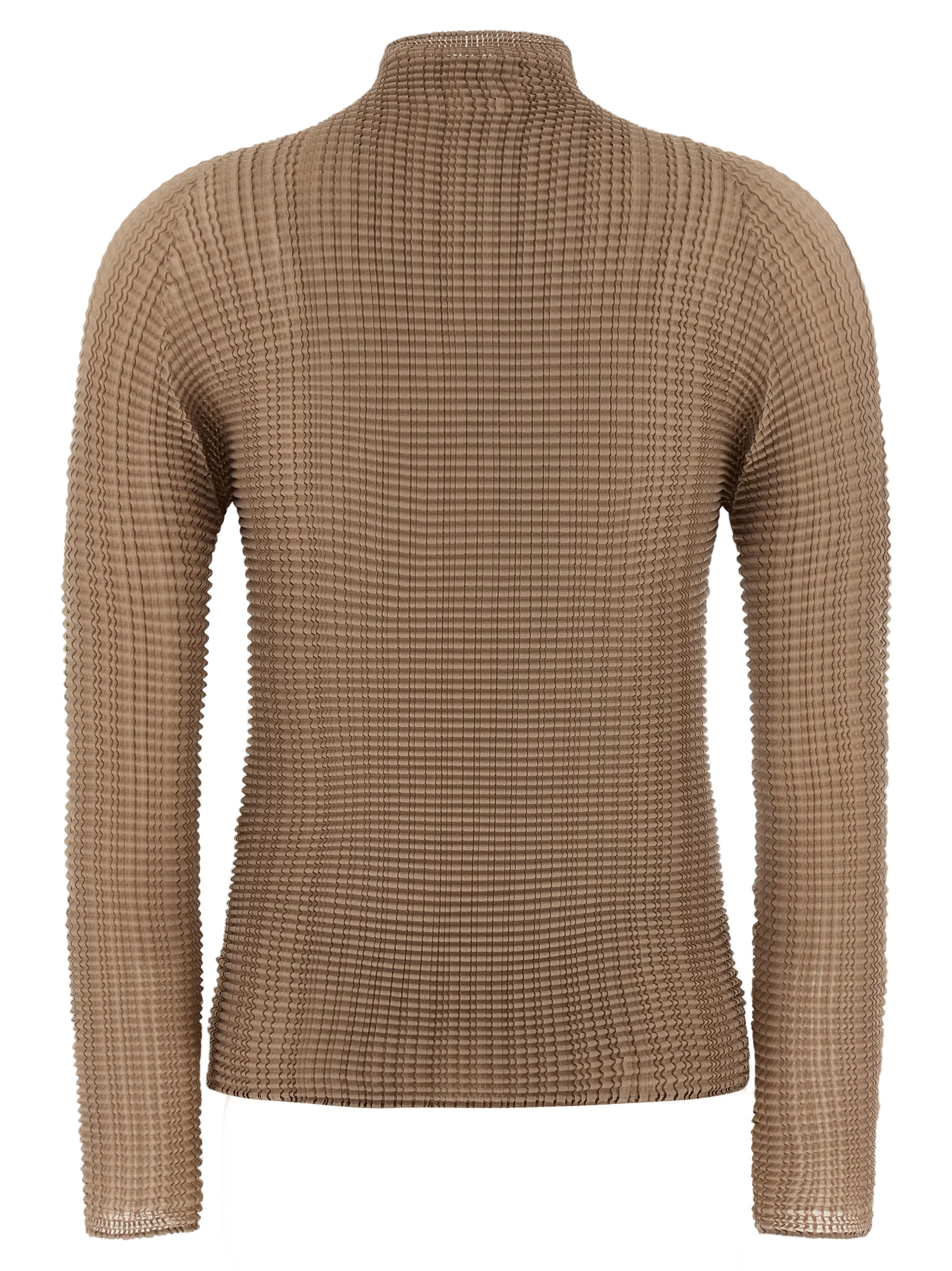 Issey Miyake Blouse — Beige, view 2
