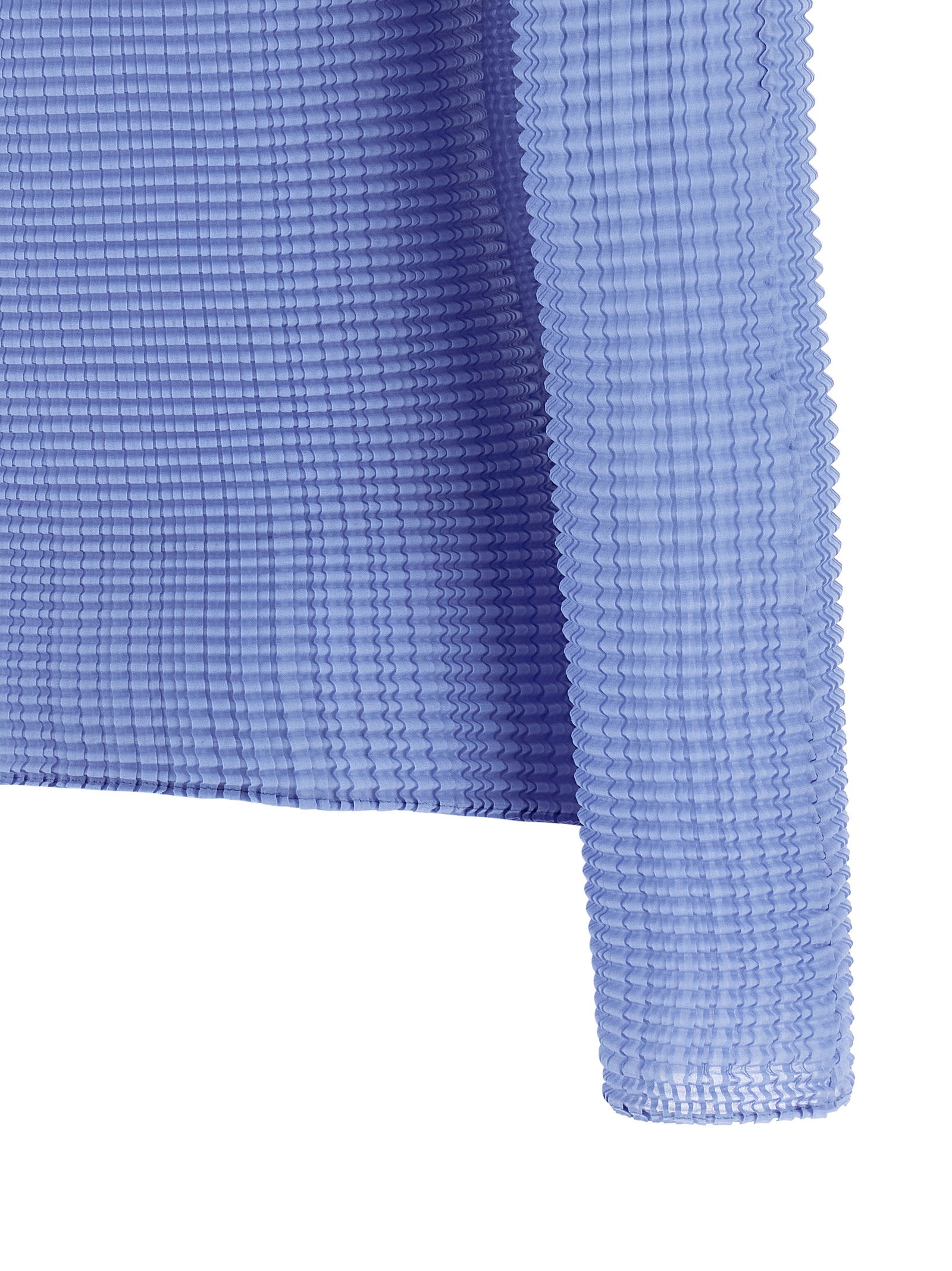 Issey Miyake Blouse — Blue, view 4