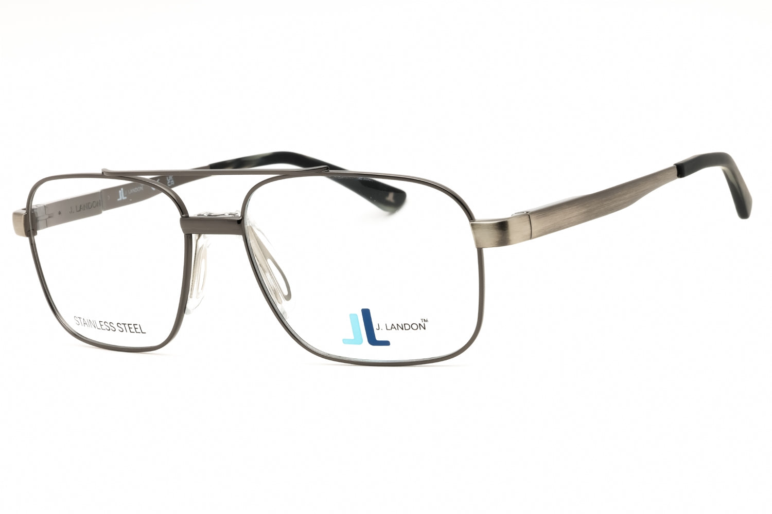 J. Landon JL1002 Eyeglasses — Gray by J. Landon