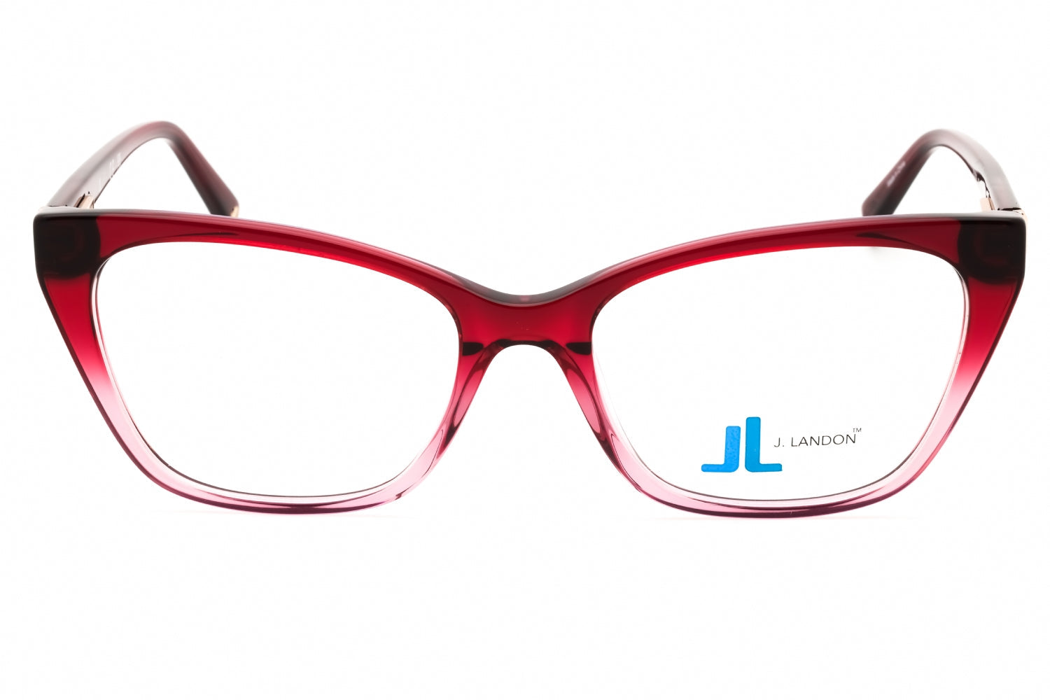 J. Landon JL50006 Eyeglasses — Burgundy, view 2
