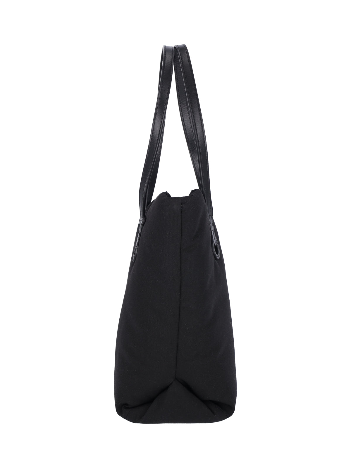 J.W.Anderson Logo-Appliquéd Leather Tote Bag — Black, view 5