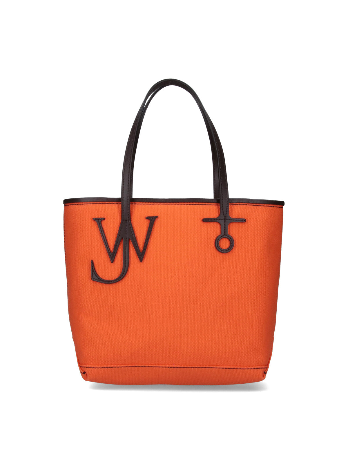 J.W.Anderson Logo-Appliqué Cotton Tote Bag — Orange by JW Anderson