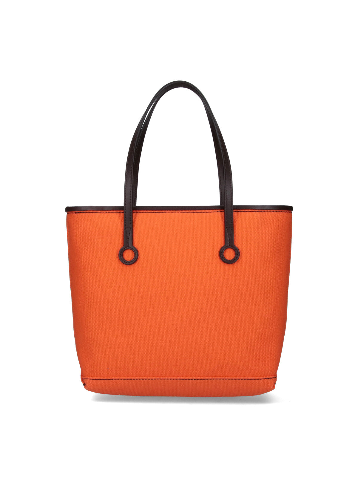 J.W.Anderson Logo-Appliqué Cotton Tote Bag — Orange, view 3