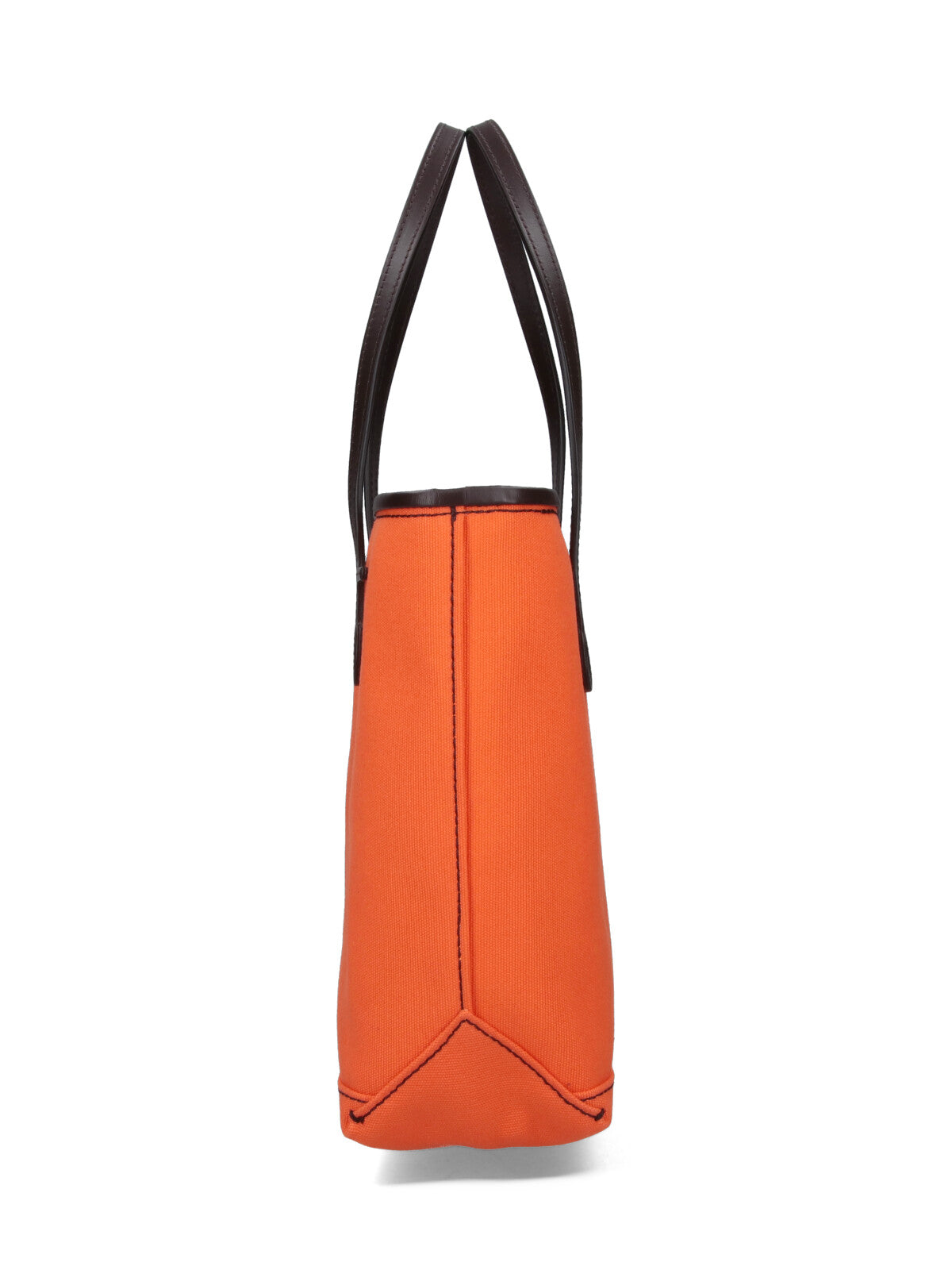 J.W.Anderson Logo-Appliqué Cotton Tote Bag — Orange, view 5