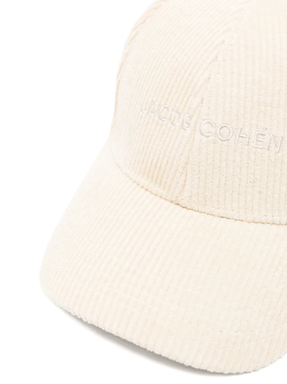 Jacob Cohen Corduroy Baseball Cap — Beige, view 3