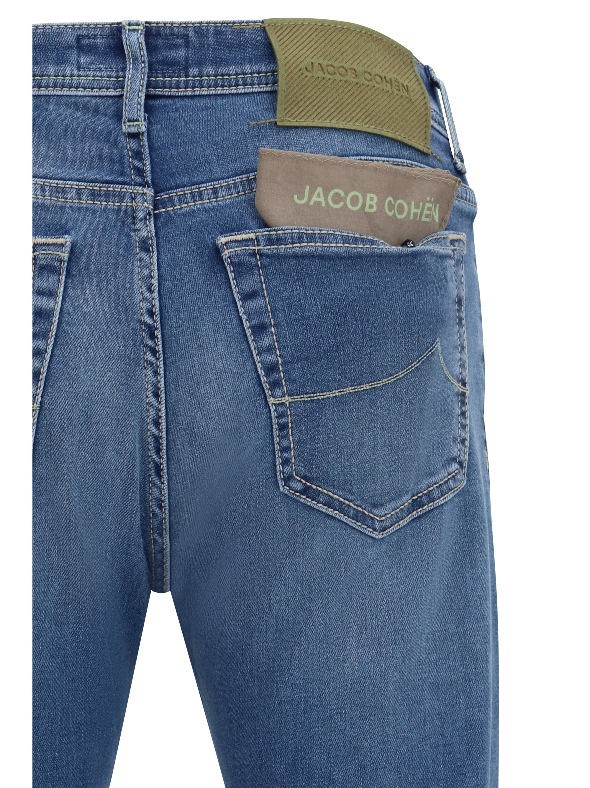 Jacob Cohen Slim Fit Denim Jeans — Blue, view 3