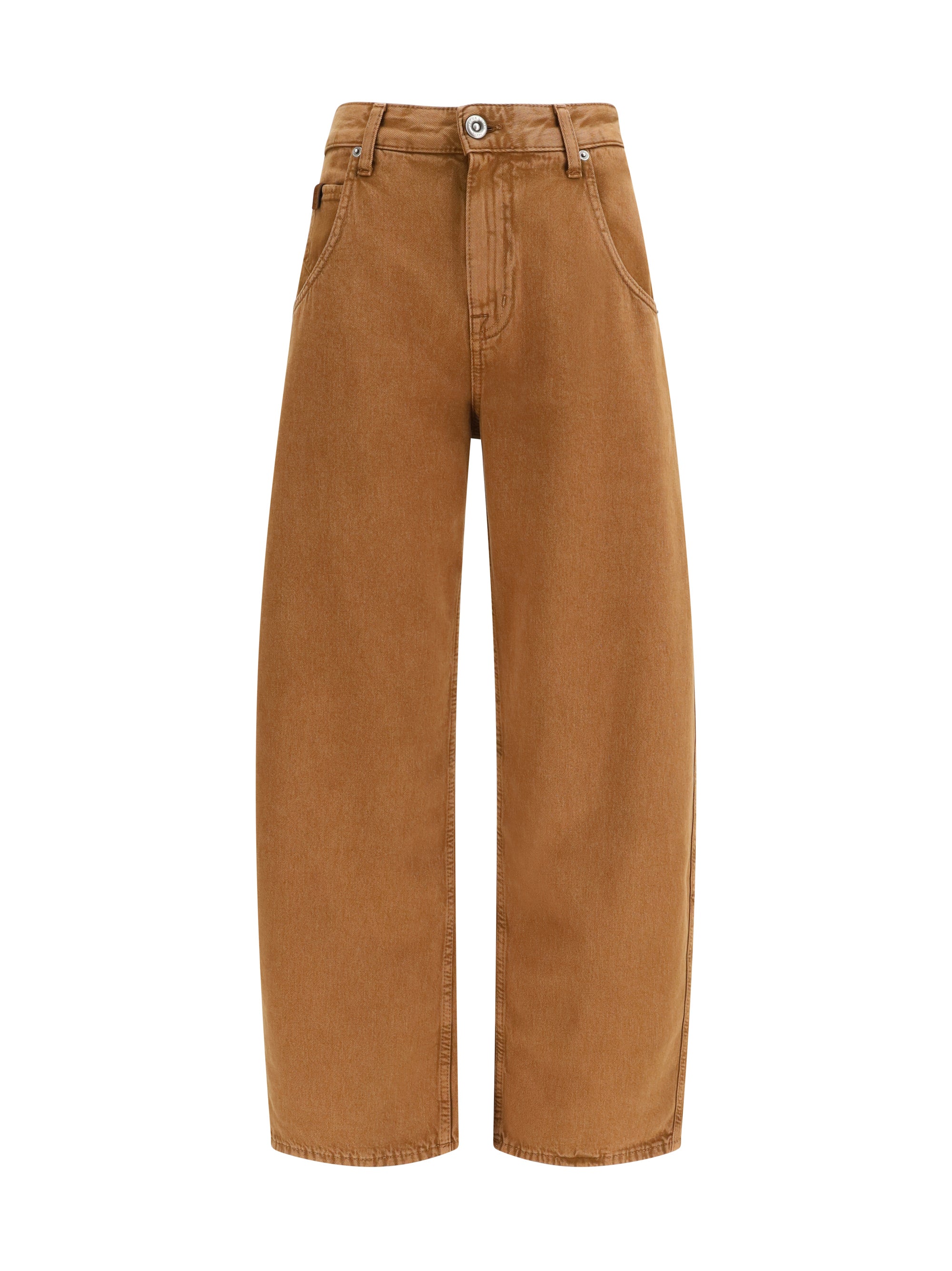 Jacob Cohen Five-Pocket Cotton Jeans — Brown by Jacob Cohen